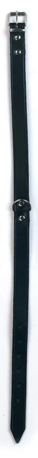 83855 MEXICA Halsband schwarz, 16 mm, 29-37 cm genietet