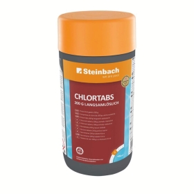 chlorbildner-tabletten, Poolchemikalie, 200 g, Langzeitwirkung, orangefarbener Deckel