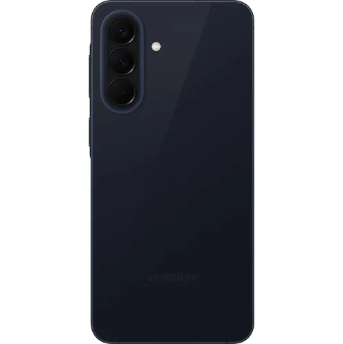 Smartphone, Dreifachkamera, dunkles Blau, Glasrückseite, Samsung