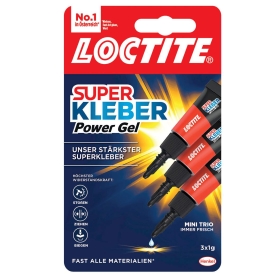 Loctite Super Kleber  Mini Trio Gel