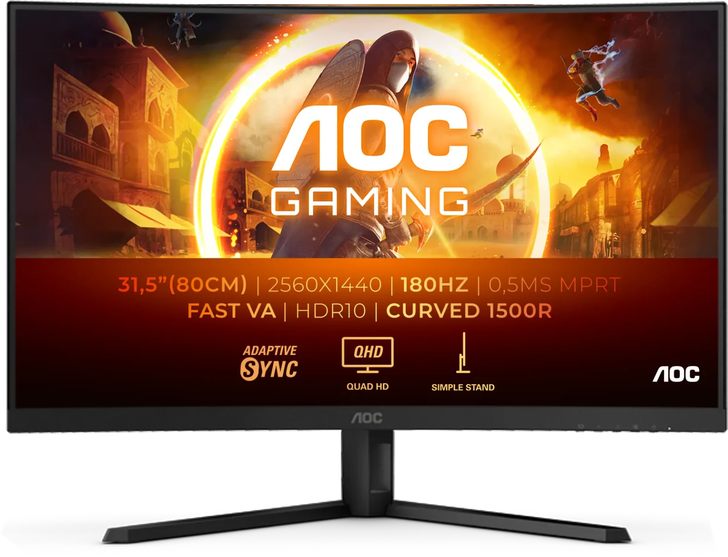 AOC Gaming Monitor CQ32G4VE