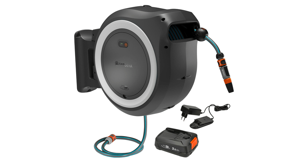 18647-20 Akku-Wand-Schlauchbox PowerRoll XXL 18V P4A Ready-To-Use Set