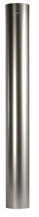 Edelstahl, Zylinder, Metallstange, Rohr, polierte Oberfläche