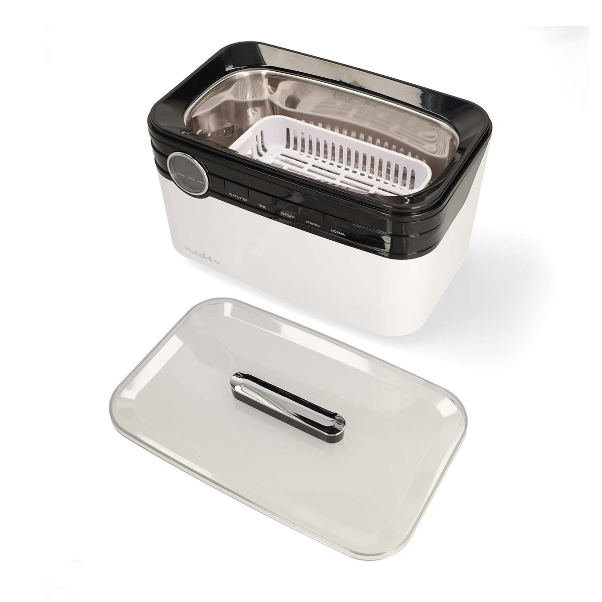 Toaster, Backofen-Toaster, ableitungsspulende Korb, Glasdeckel, digitale Steuerelemente