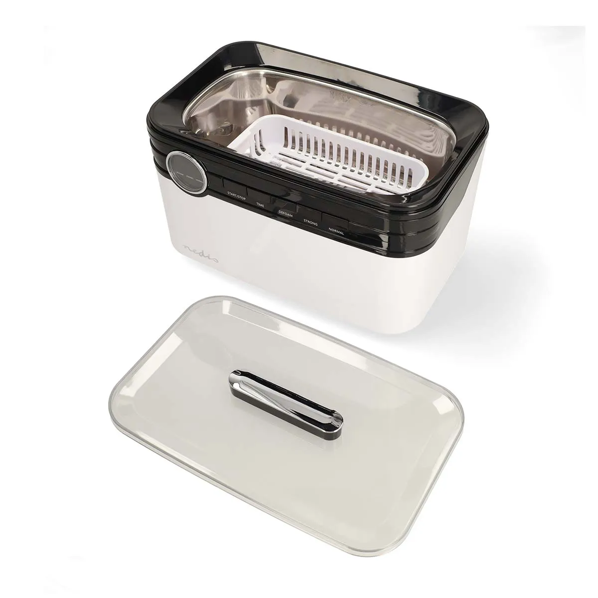 Toaster, Backofen-Toaster, ableitungsspulende Korb, Glasdeckel, digitale Steuerelemente