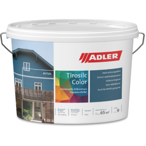 Wandfarben aussen Aviva Tirosilc-Color W10 Weiß, tönbar 3l 408600001003