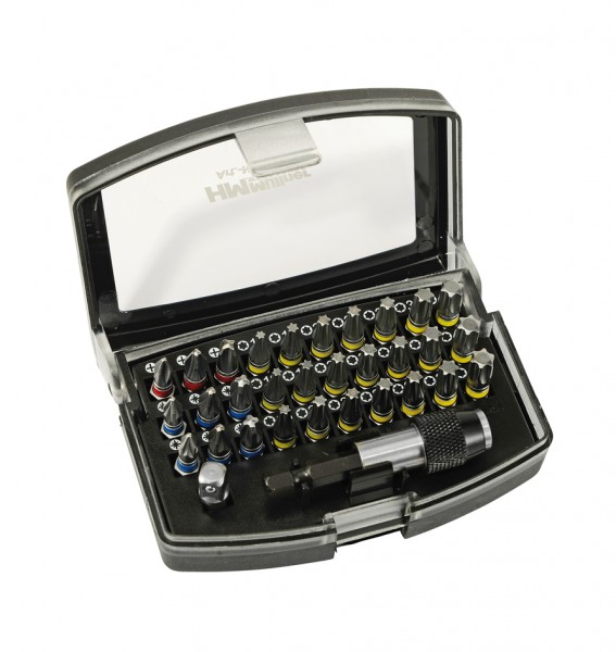 3032T Bit Box 32 tlg farbige Bits, TX, PH, PZ,