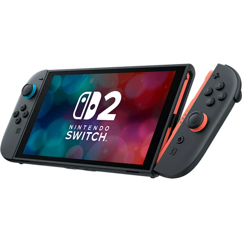 Nintendo Switch, Konsolen-Spielsystem, abnehmbare Joy-Cons, Handheld, bunter Bildschirm