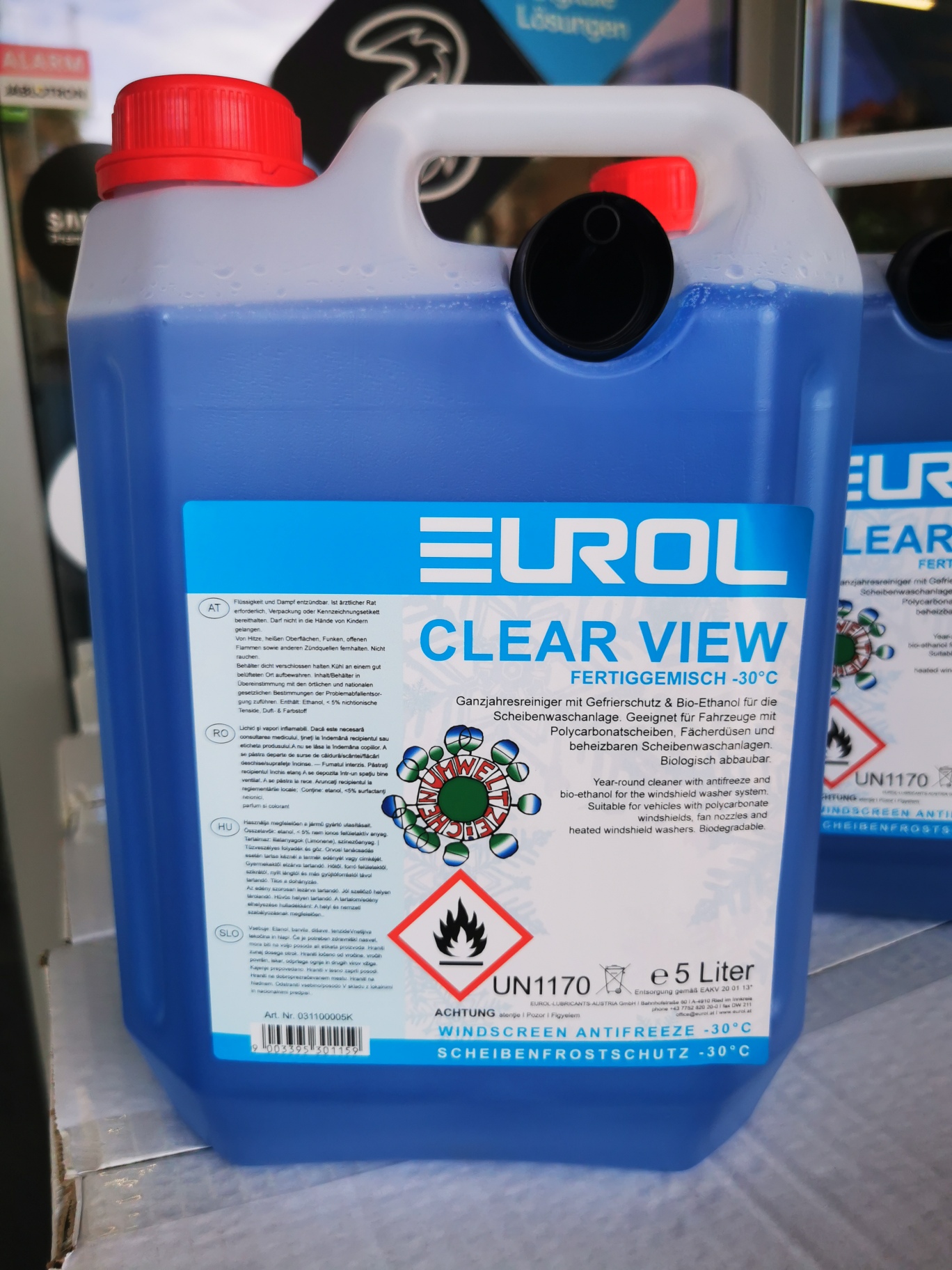 Eurol Scheiben-Frostschutz-Fertig 5l Clear View -30°C 1288893