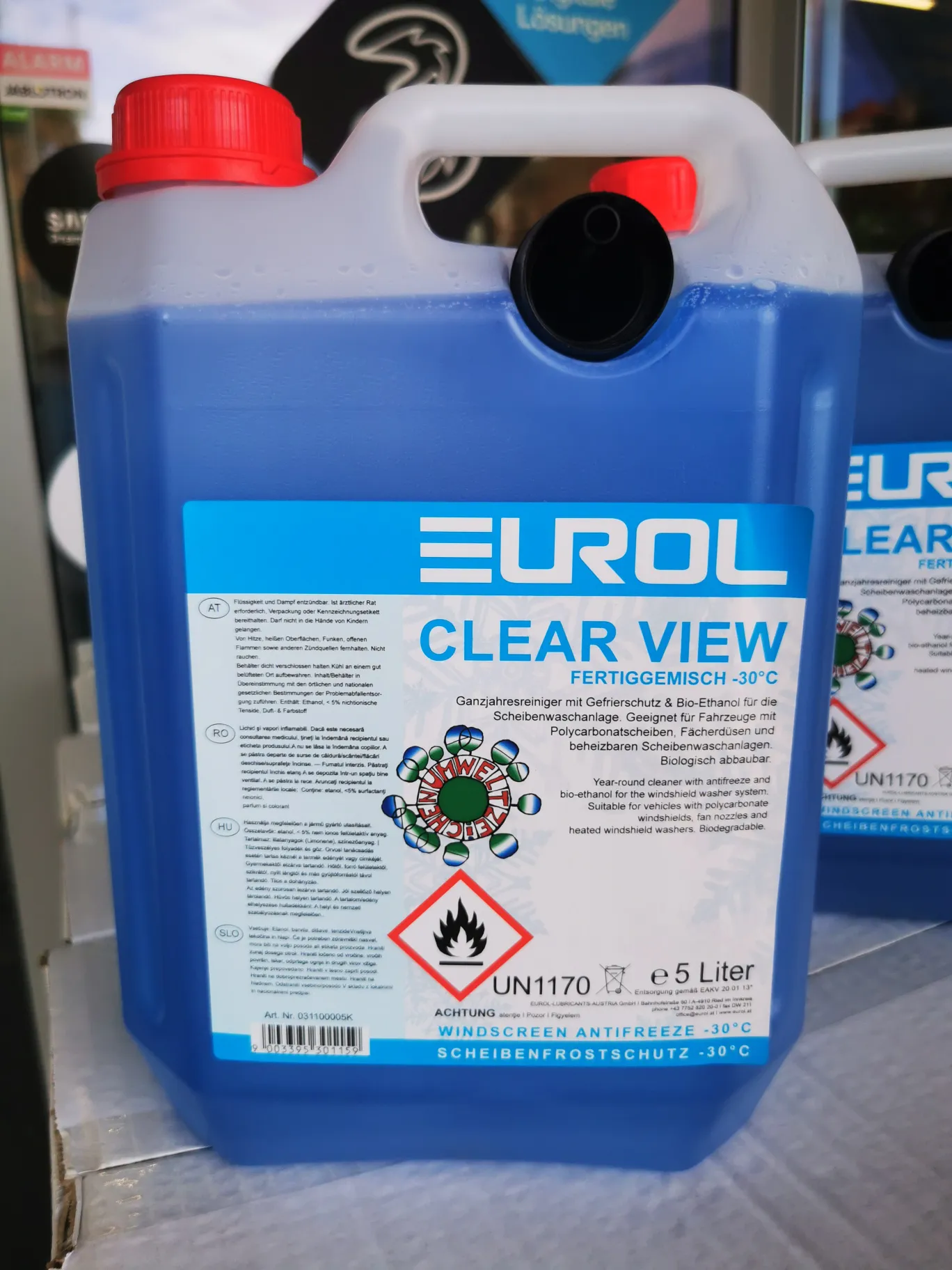 Eurol Scheiben-Frostschutz-Fertig 5l Clear View -30°C 1288893