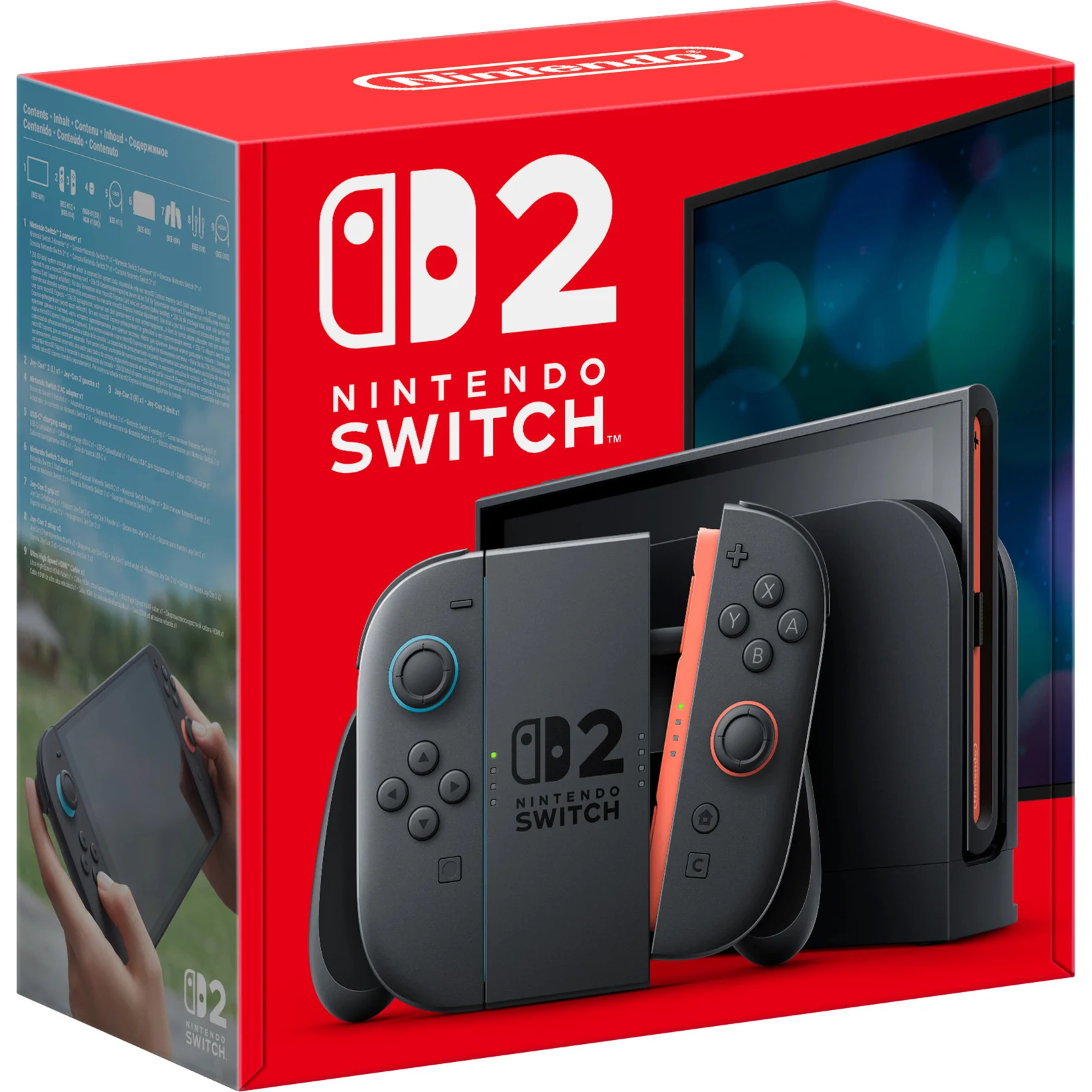 Spielkonsole, Nintendo Switch, HD-Display, Joy-Con, Bundle