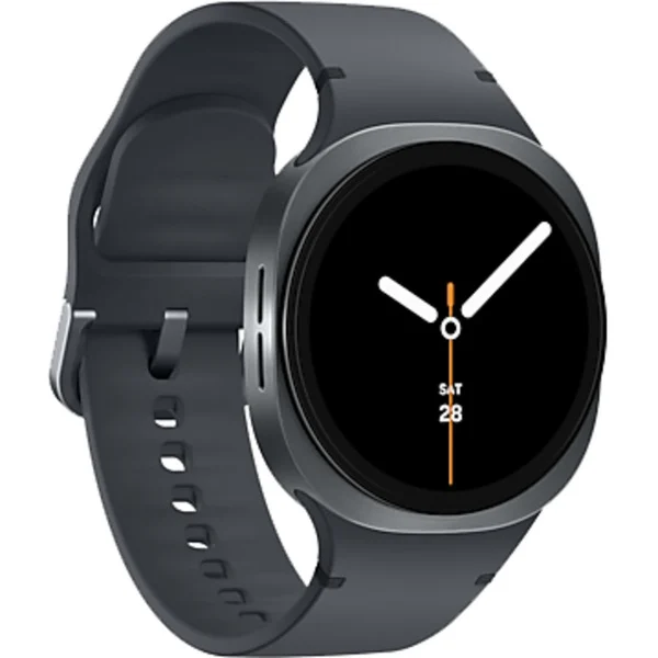 Uhr, Smartwatch, Silicone-Armband, runder Zifferblatt, digitales Display