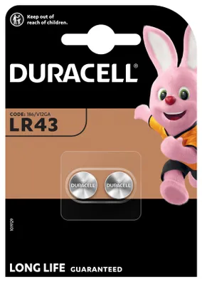 Duracell Knopfzelle  LR 43
