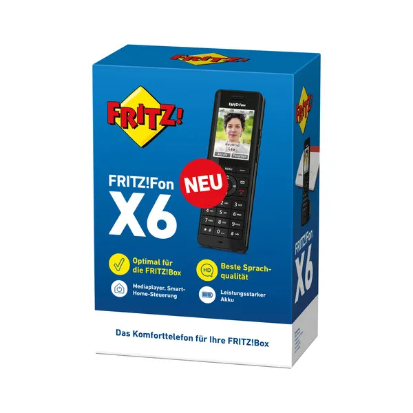 Telefon, Festnetz, X6, Fritz!Fon, Handapparat