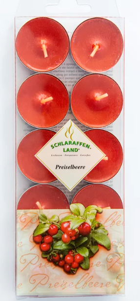 Essen, Präsentation des Essens, Kerze