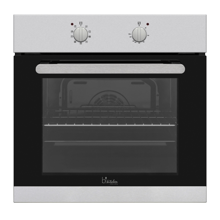 ofen, elektro, edelstahl, glas-tür, bedienungsmknöpfe