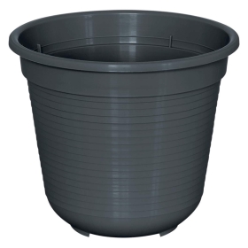 Blumentopf Standard   Kunstst. anthrazit 32cm