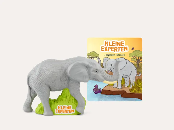 Tonie Figur  Kle!ne Expterten - begleiten Elefanten