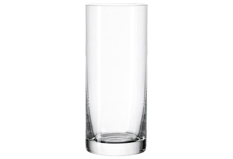 hohes Glas,  Trinkglas,  klares Glas,  leeres Glas,  ohne Stiel Glas