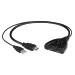 Hama 121776 HDMI Verteiler, 2-fach
