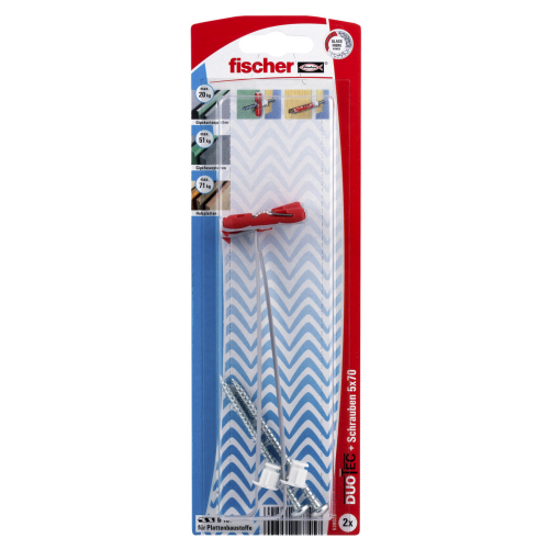 Fischer 537268 Duotec 10 RH K DE Kippdübel/Haken