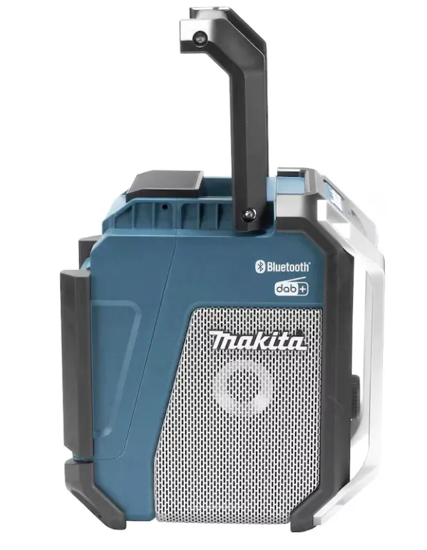 bluetooth, tragbarer lautsprecher, Makita, blau, netzgitter