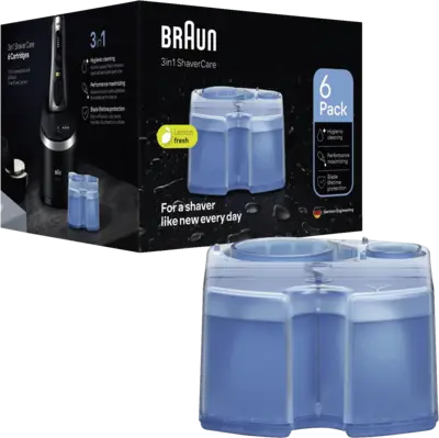 Braun Rasierer-Zubehör Nachfüllkartuschen 6er