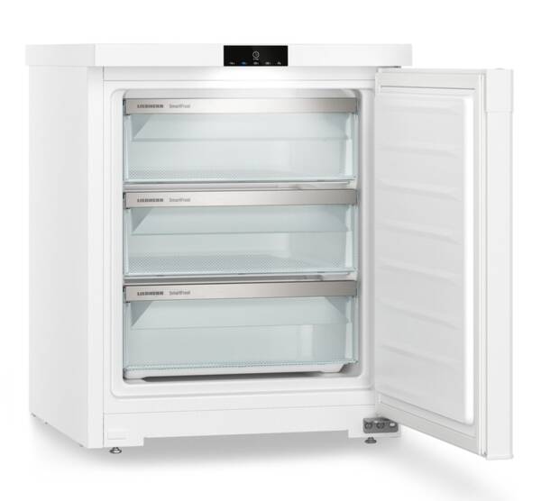 Kühlschrank, Refrigerator, 3-Schubladen, Edelstahl, Weiß