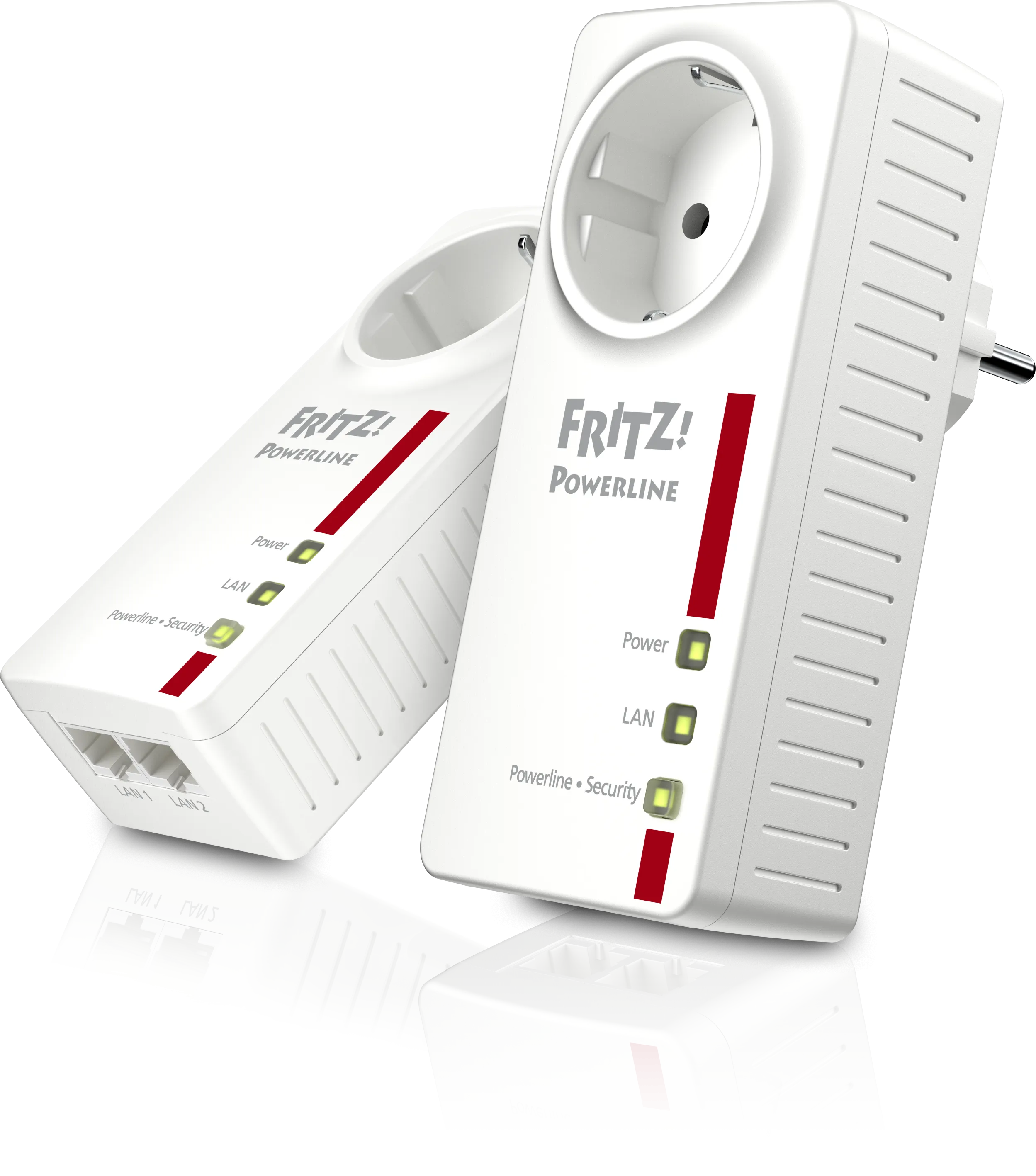 Powerline, Netzwerkadapter, Wandstecker, Ethernet, LED-Anzeigen
