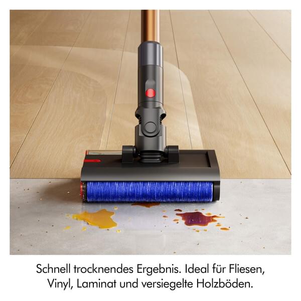 Staubsauger, Bodenreinigung, Rollenkopf, nasses Fleck, Blau