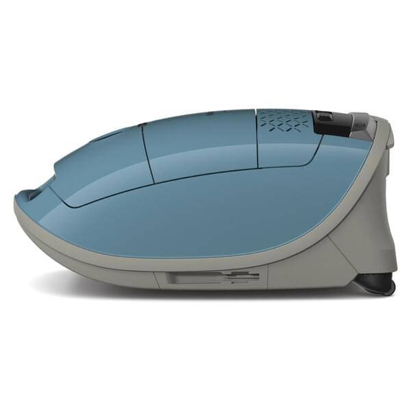 Robotersaugroboter, automatische Reinigung, blaugrau, kabelloser Staubsauger, kompakt