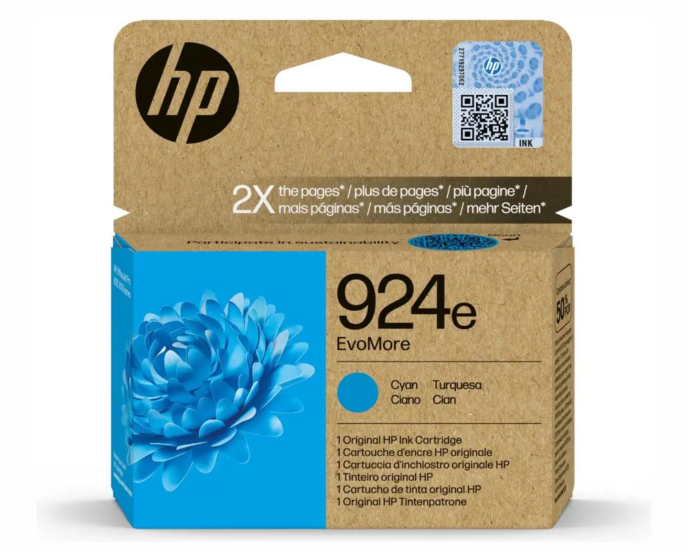 HP Tintenpatrone 4K0U7NE, cyan