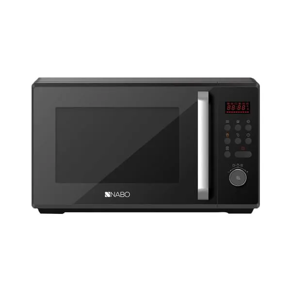 Mikrowelle, Küchengerät, digitales Display, Glastür, Bedienfeld