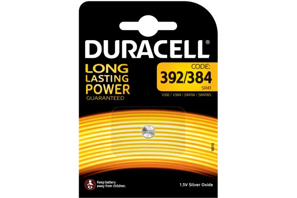 Duracell Knopfzelle Nr.: 392/384