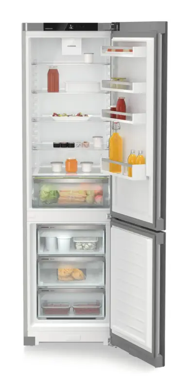 Kühlschrank, Kühlschrank mit Gefrierfach, Doppeltür, French-Door, Edelstahl