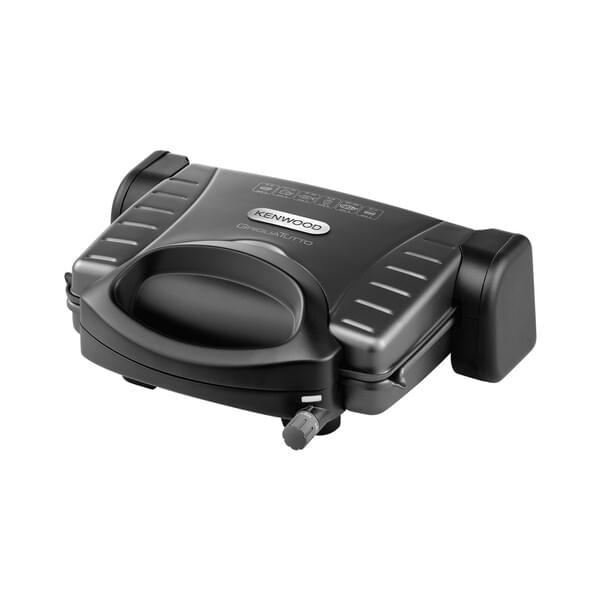 Kenwood HG600.BK silber-grau Kontaktgriller / Plattengriller