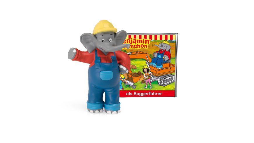 Benjamin Blümchen- Benjamin als Baggerfahrer-Tonies Hörspiel