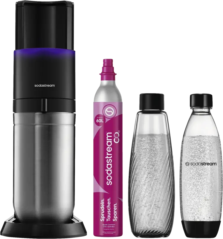 mixer, Wasserflasche, Metallflasche, Sodastream, CO2-Kartusche