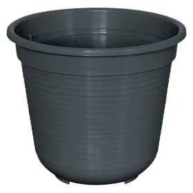 Blumentopf Standard   Kunstst. anthrazit 14cm
