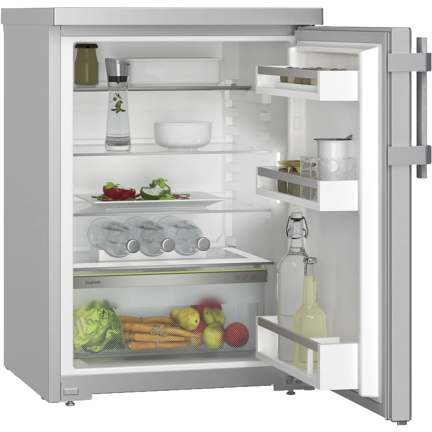 Kühlschrank, Minikühlschrank, Gerät, Glasflasche, Gemüse