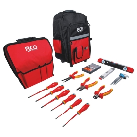 Werkzeug-Set, Rucksack, rote Tasche, Beutel, Schraubendreher