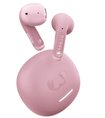 Kopfhörer, kabellos, rosa, In-Ear, Hülle