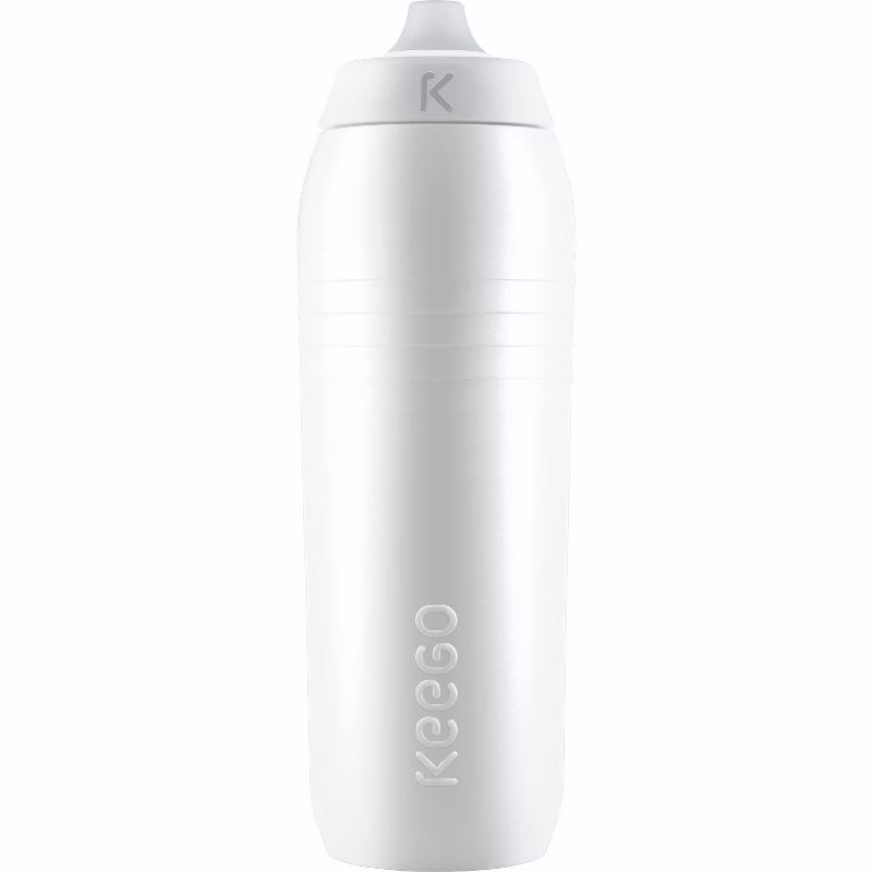 KEEGO Trinkflasche Kunstoff Titan, Titanium White 0,75l