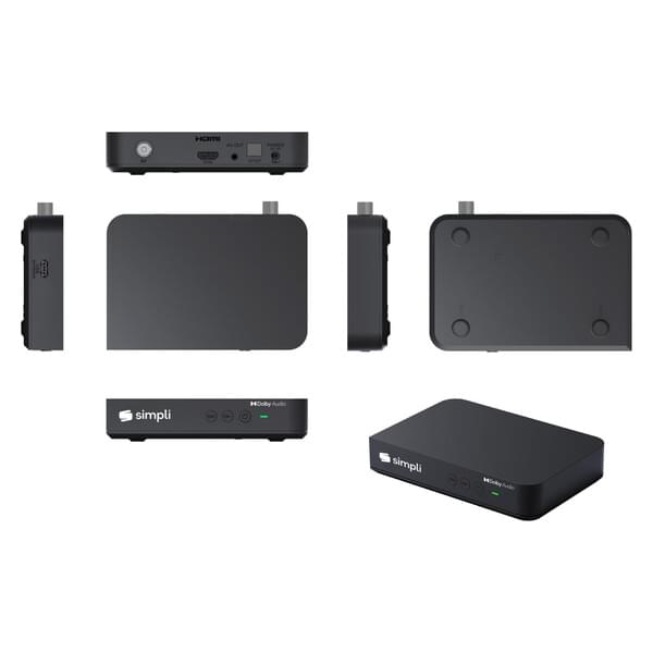 media-Player, Set-Top-Box, Hdbox, schwarz, kompakt