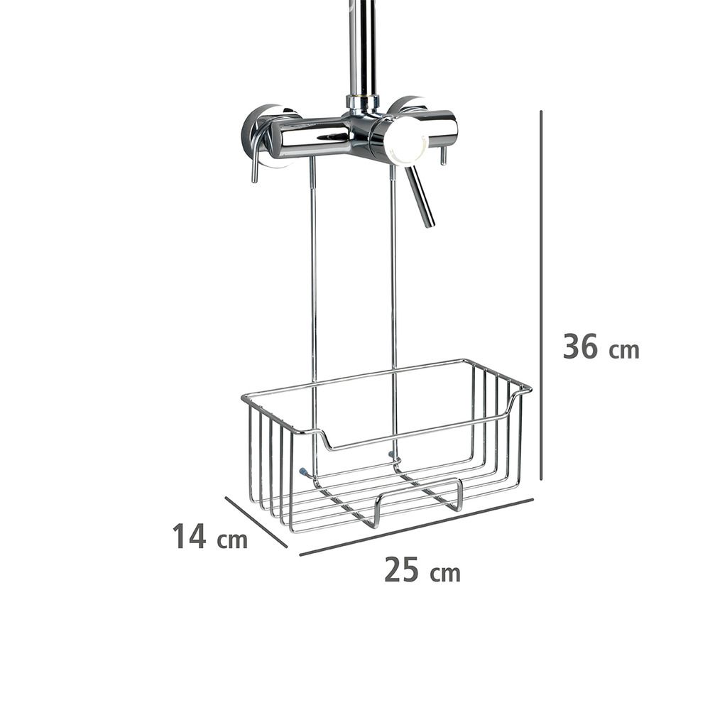 W-23499100 Edelstahl Thermostat-Dusch-Caddy Milo