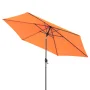 D 816 my Zone  Doppler Gartenschirm orange