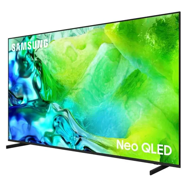 Smart-TV, LED, Neo QLED, 55-Zoll, schwarzer Stand