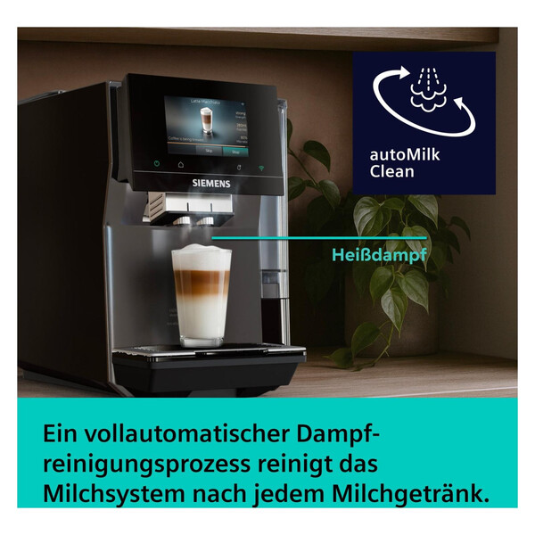 kaffeemaschine, Espressomaschine, Milchschaum, automatische Reinigung, Siemens