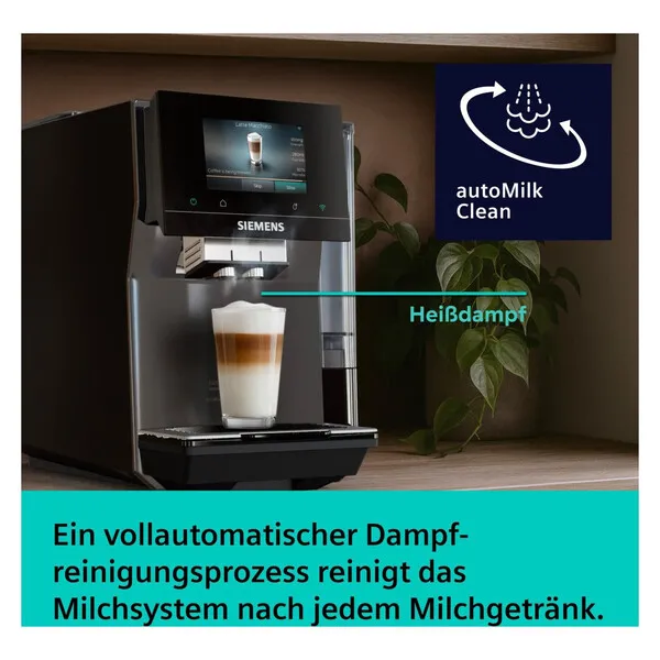 kaffeemaschine, Espressomaschine, Milchschaum, automatische Reinigung, Siemens