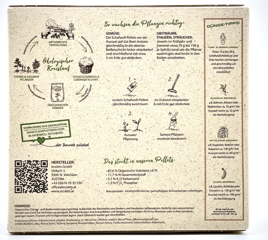 Seite, Text, QR-Code
